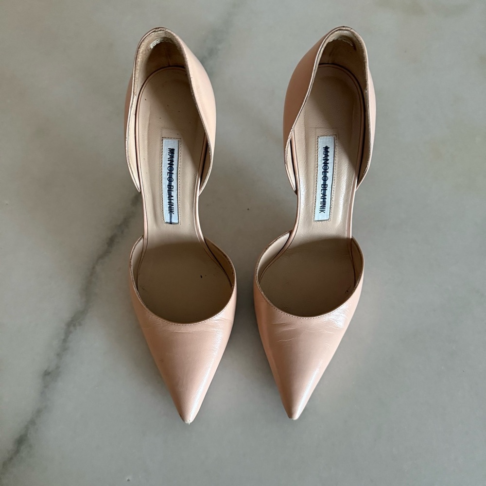 Manolo Blahnik Tayler D'orsay Heels